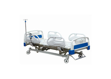 Mehrfunktionales elektrisches Krankenhauspatient-Bett, Krankenhaus-Bett mit Matratze/Seitenschienen