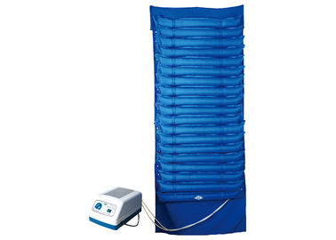 Aufblasbares blaues medizinisches Luftpolster-Bett mit elektrischer Pumpe/der Gumminylonstoff-Abwechslung