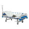 2 Kurbel-manuelles elektrisches medizinisches Bett-elektrisches Krankenhaus-Bett mit dem Falten von Seitenschienen